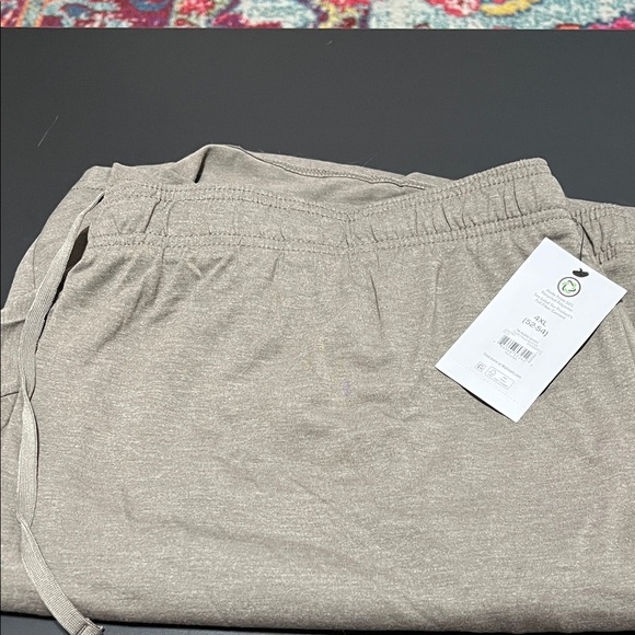 Athletic Works Men's Tan Athletic Shorts - Picture 2 of 3